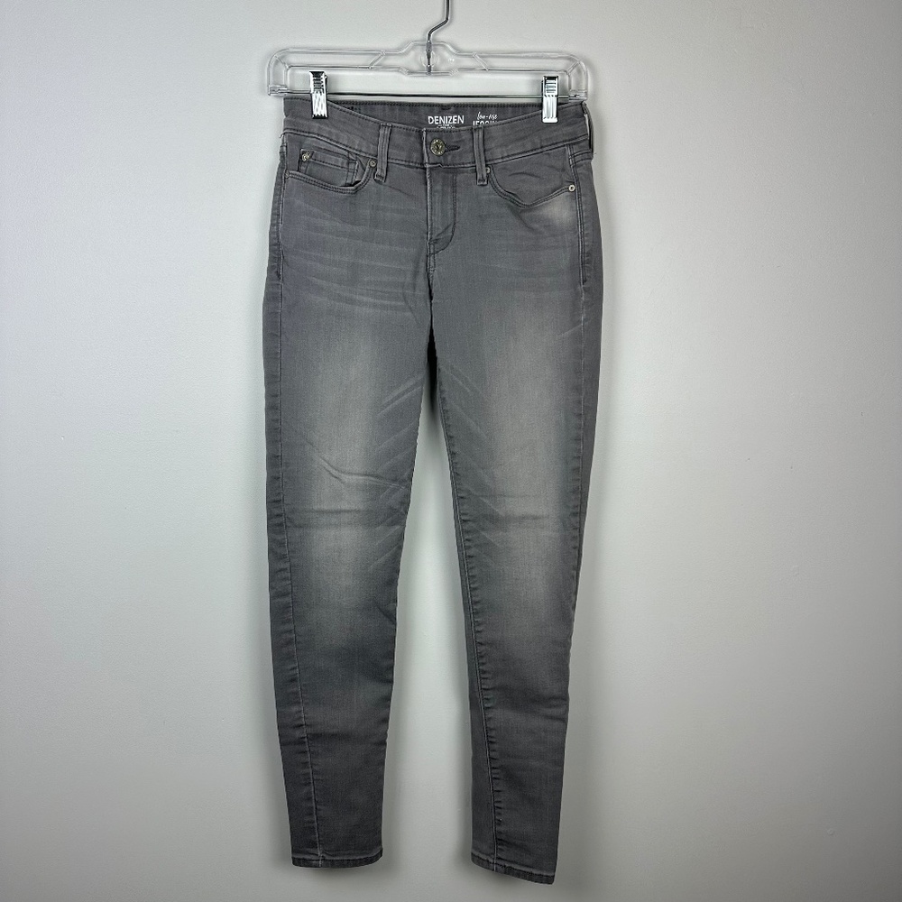Denizen by Levi's Gray Low Rise Skinny Jeggings